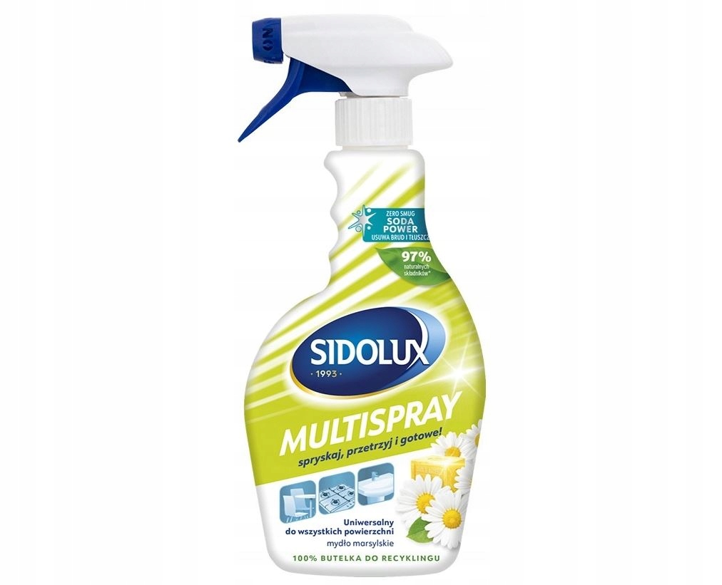 

Multispray uniwersalny Sidolux mydło mars. 500ml