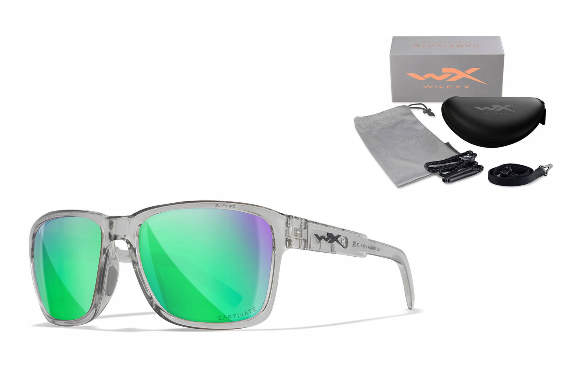 Polarizační Brýle Wiley X Trek Captivate Zelené