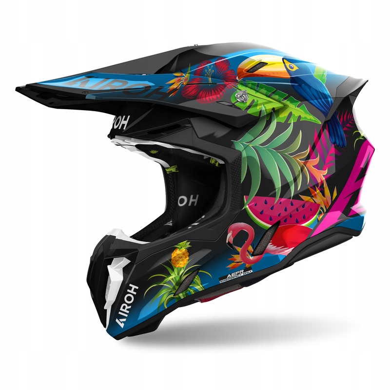 Motocyklová Prilba Airoh Twist 3 Amazonia Gloss XL