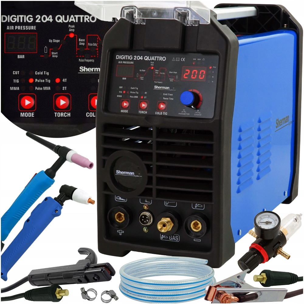 Sherman Spawarka Plasma DIGITIG 204 QUATTRO
