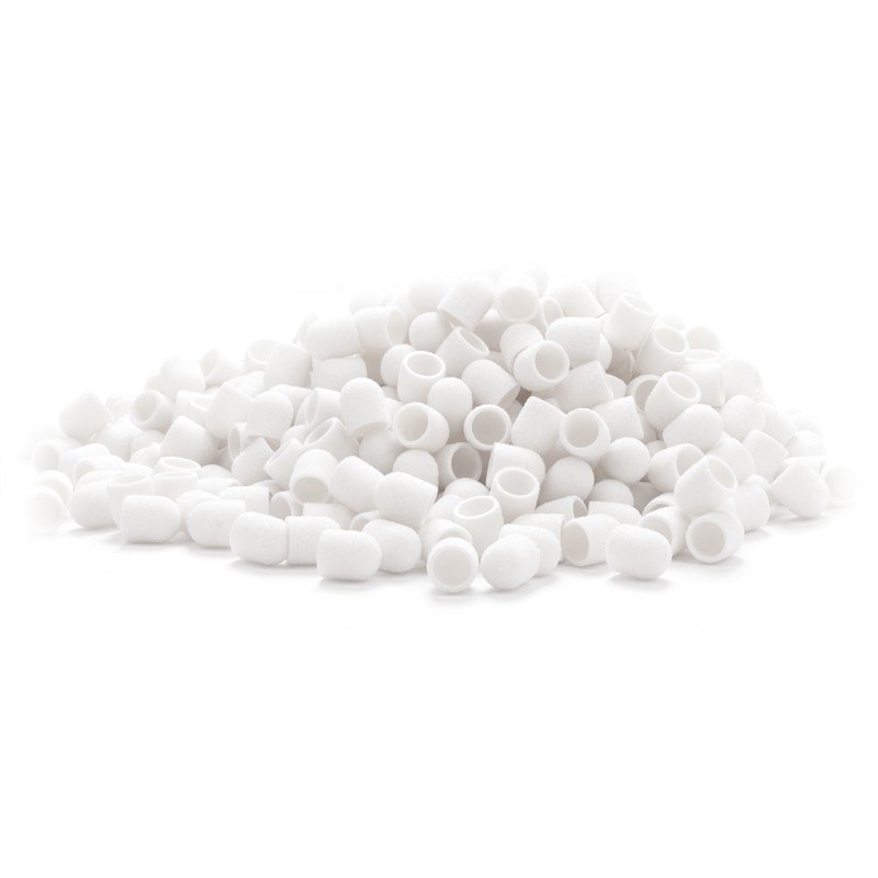 Exo brusný klobouček 13 mm 60 500 Ks tvrdý Cap Whi
