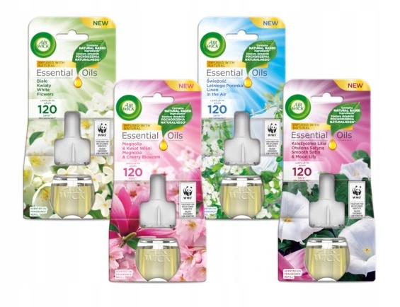 

Air Wick Electric Zapas wkład 4 x 19ml zestaw