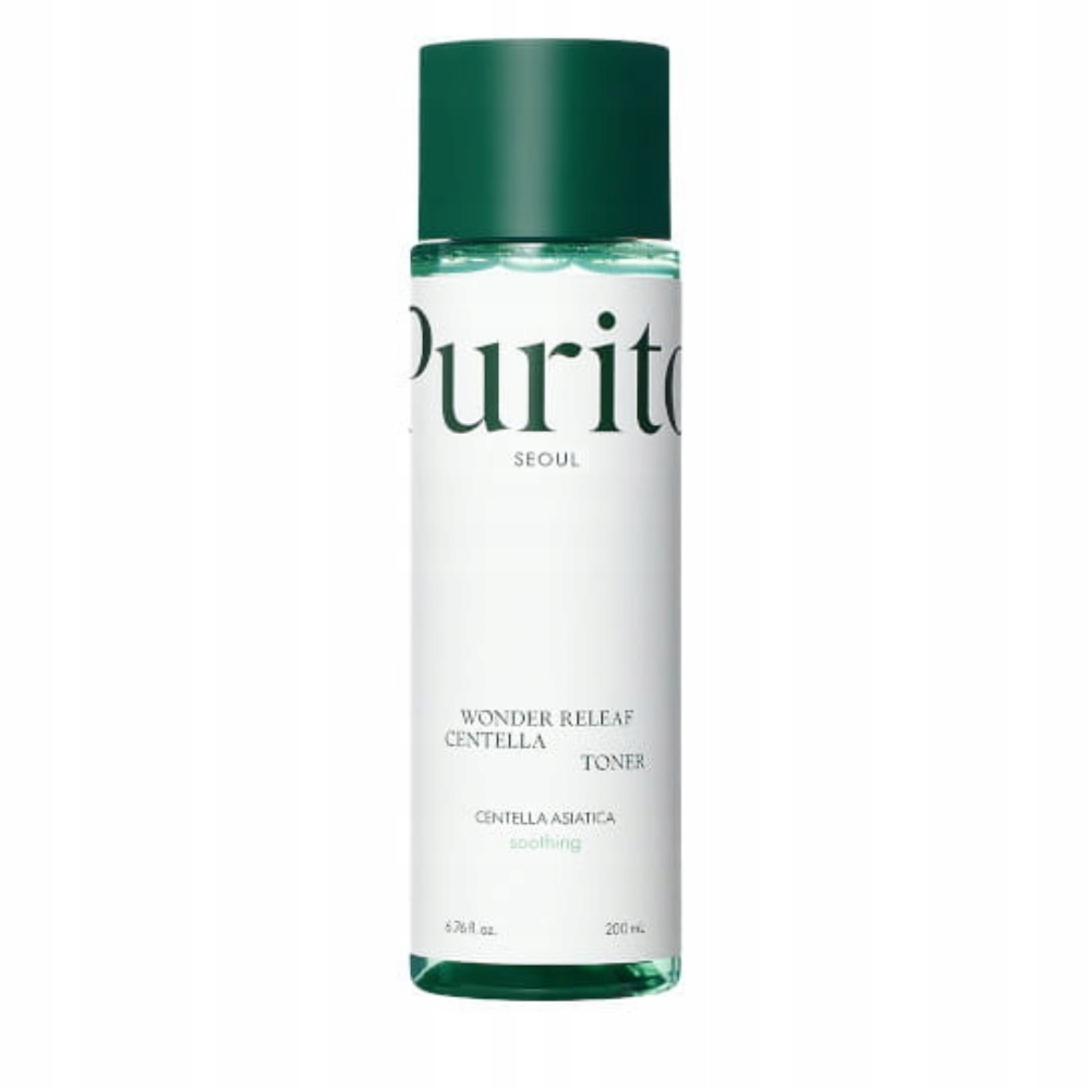 Purito Seoul Wonder Releaf Centella Toner 200 ml – zklidňující toner s pupečníkem