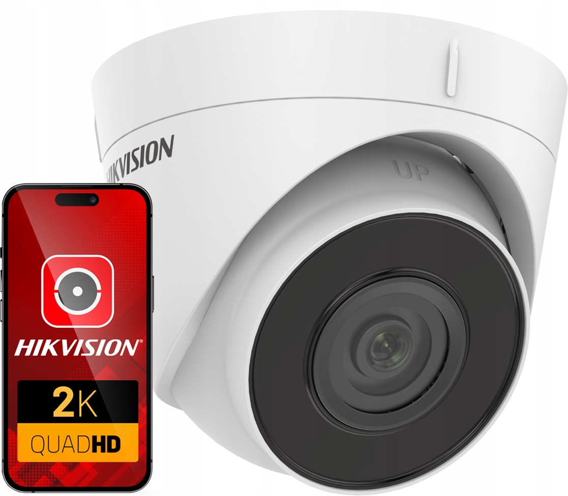 4Mpx vonkajšia Ip kamera Hikvision PoE H.265 IR30 IPCAM-T4 (1341)
