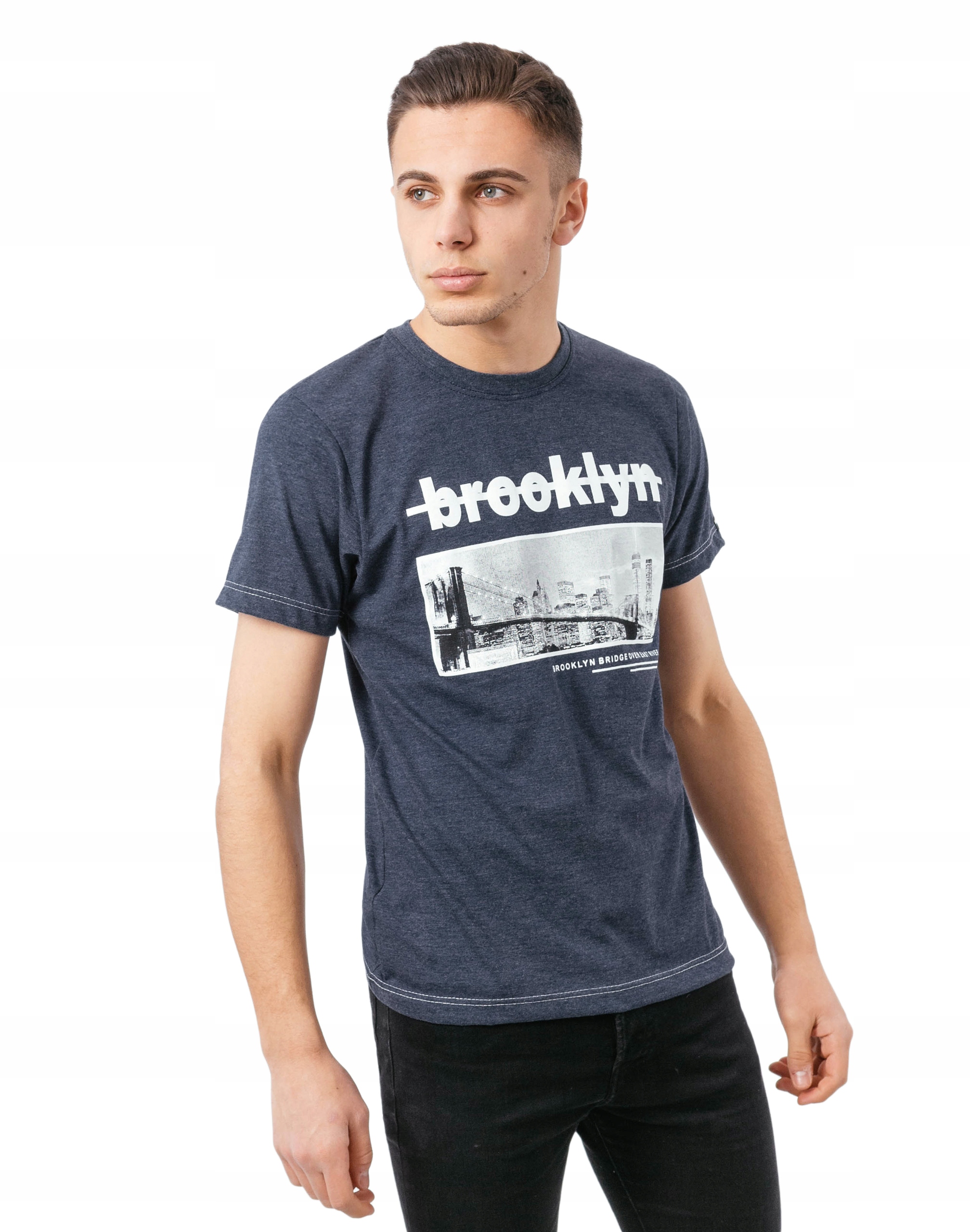 

Podkoszulek Męski Koszulka T-shirt Brooklyn 05 8XL