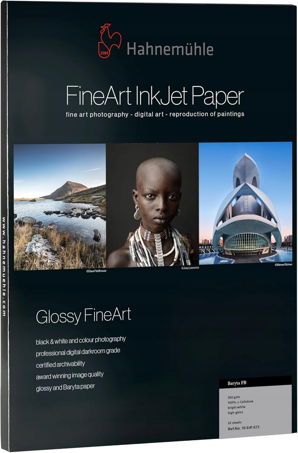 Fotopapír Lesklý Hahnemuhle A4 300 g/m² 12 listů