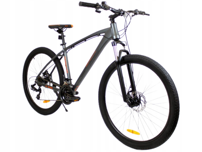 Rower górski Mtb Sirox Tornado M18 27.5 cale Czarno-pomarańczowy