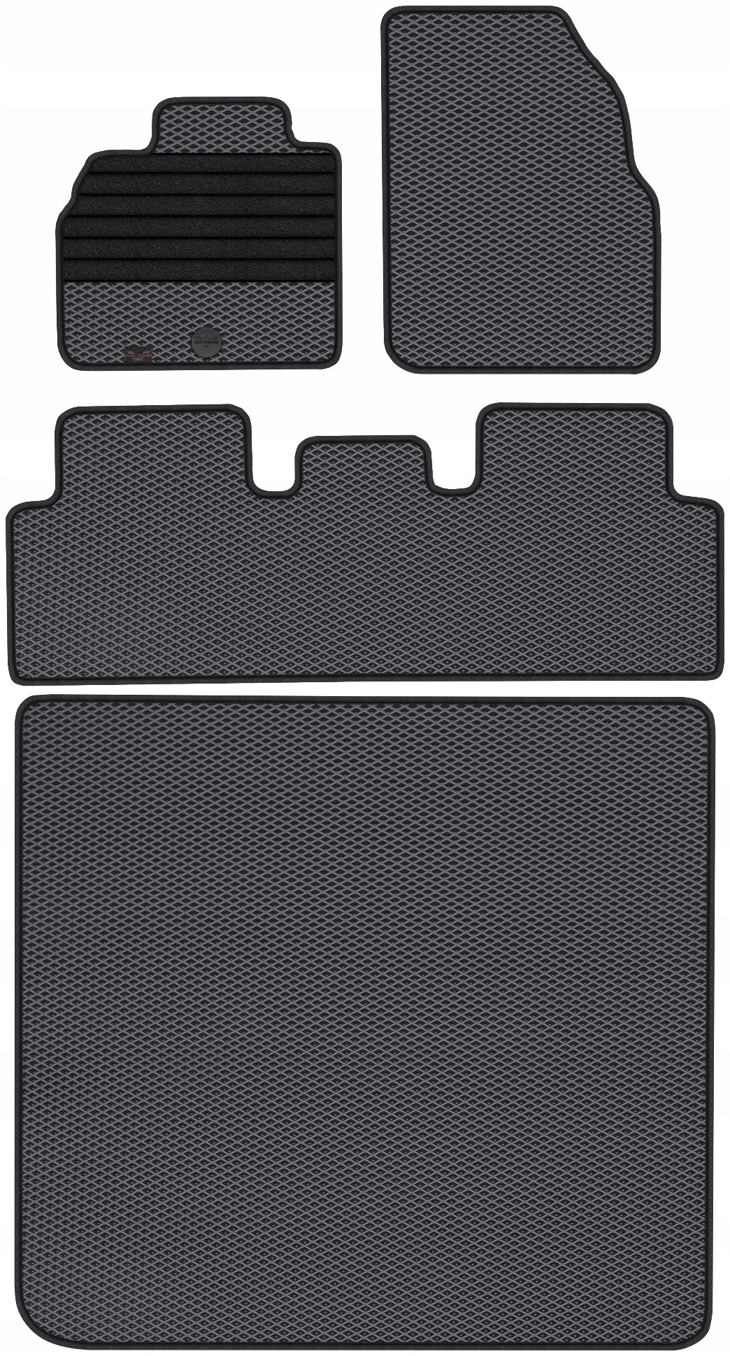 Renault Grand Scenic I Minivan 5os 2004-2009 Koberce a batožinový priestor Eva Eterni