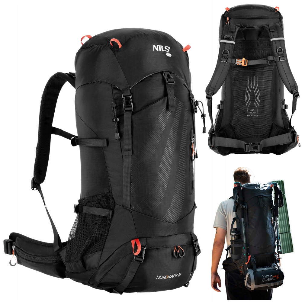 Prostorný Batoh vojenský trekingový batoh 65 L pouzdro