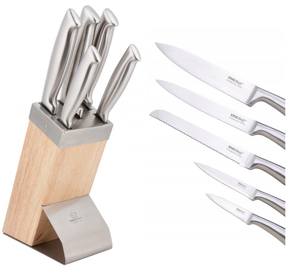 

Zestaw Noży Kuchennych W Bloku Kinghoff KH-3461