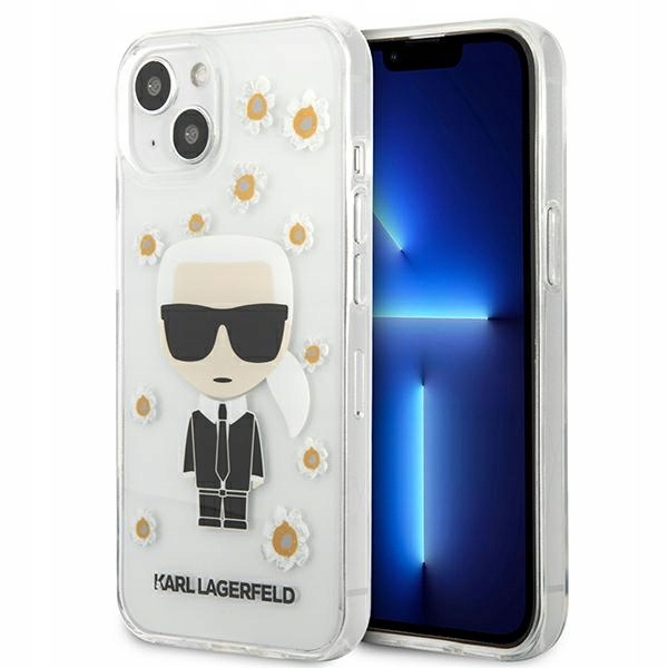 Etui Karl Lagerfeld do iPhone 13 mini, Przezroczysty