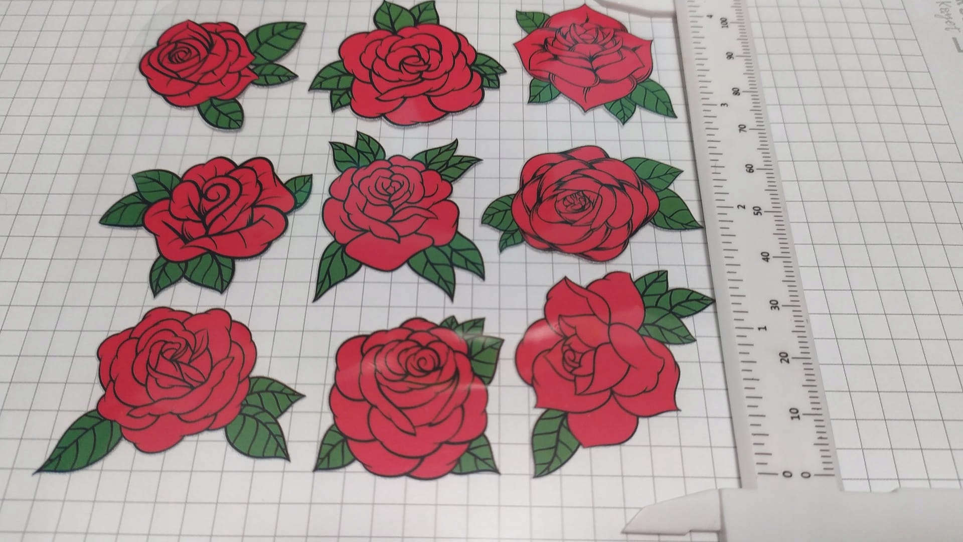 TERMO NAKLEJKA APLIKACJA NAPRASOWANKA RÓŻA RCP1 Marka inny