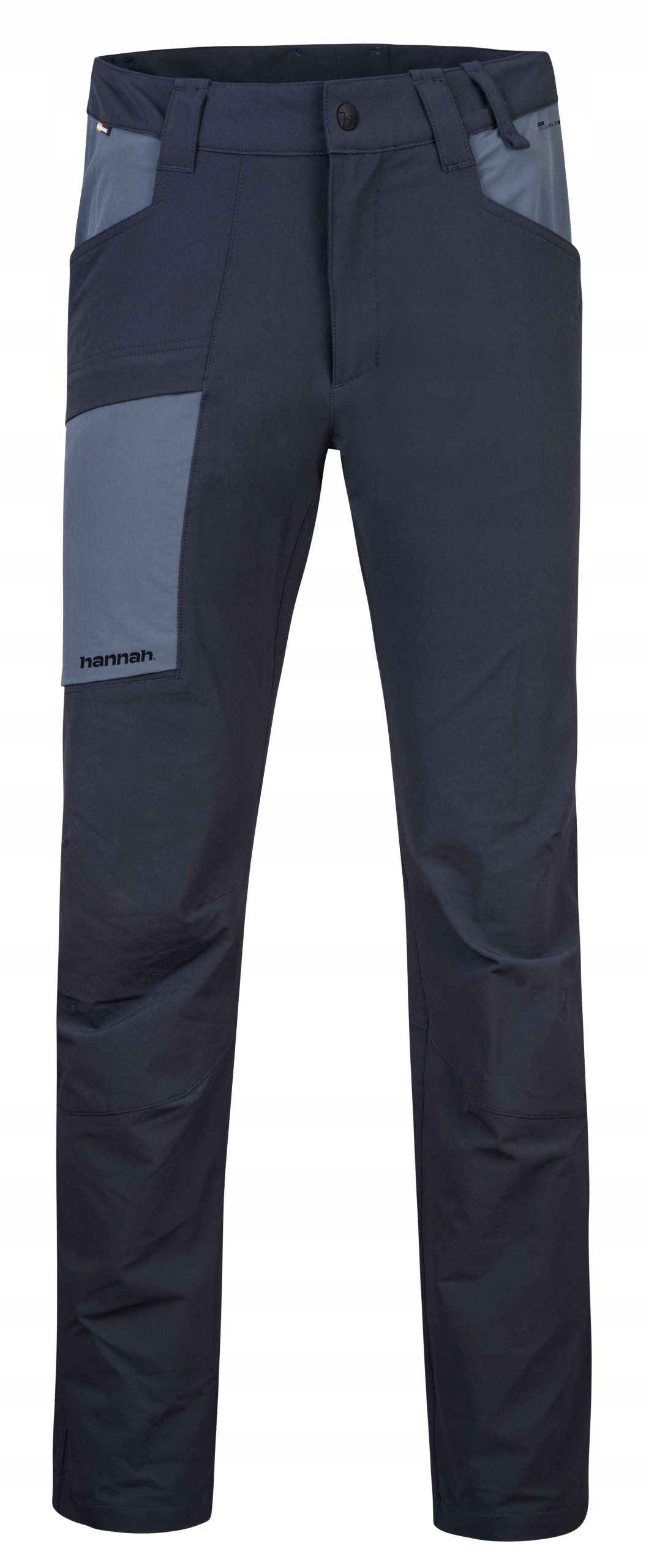 Pánské kalhoty Hannah Varden II, antracit/tmavě šedá, velikost L