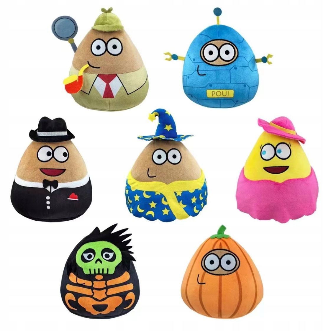 MASKOTKA MÓJ ZWIERZĘ ALIEN POU PLUSZOWA ZABAWKA 18*20cm POU PLUSH Marka bez marki