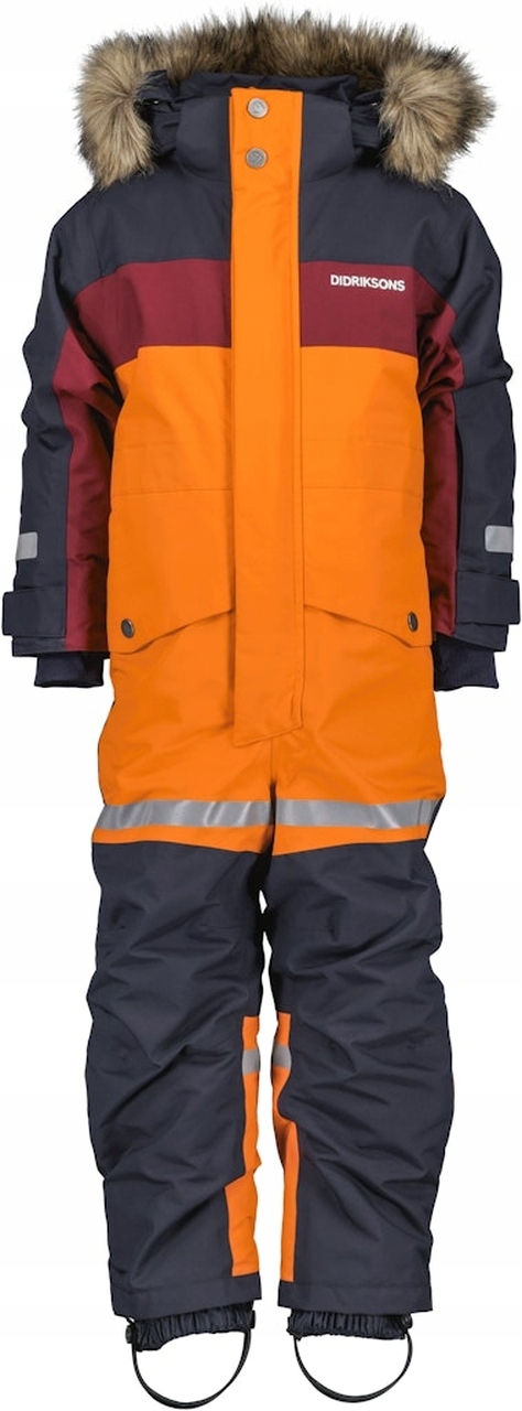 Didriksons Kombinezon Bjarven Kids Cover 3 Orange Jam 90