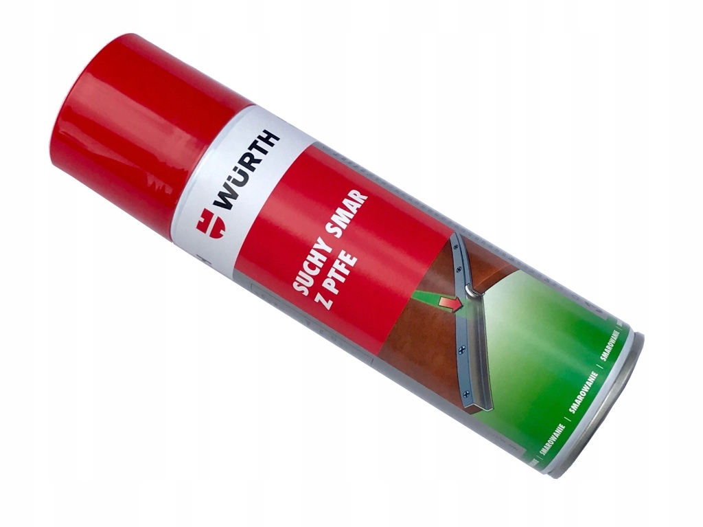 Suchy smar Wurth 300ml Rodzaj smar teflonowy