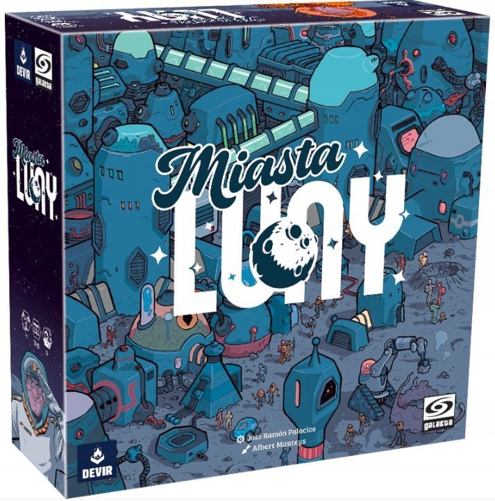 Planszowa Gra Rodzinna Miasta Luny Do Zabawy