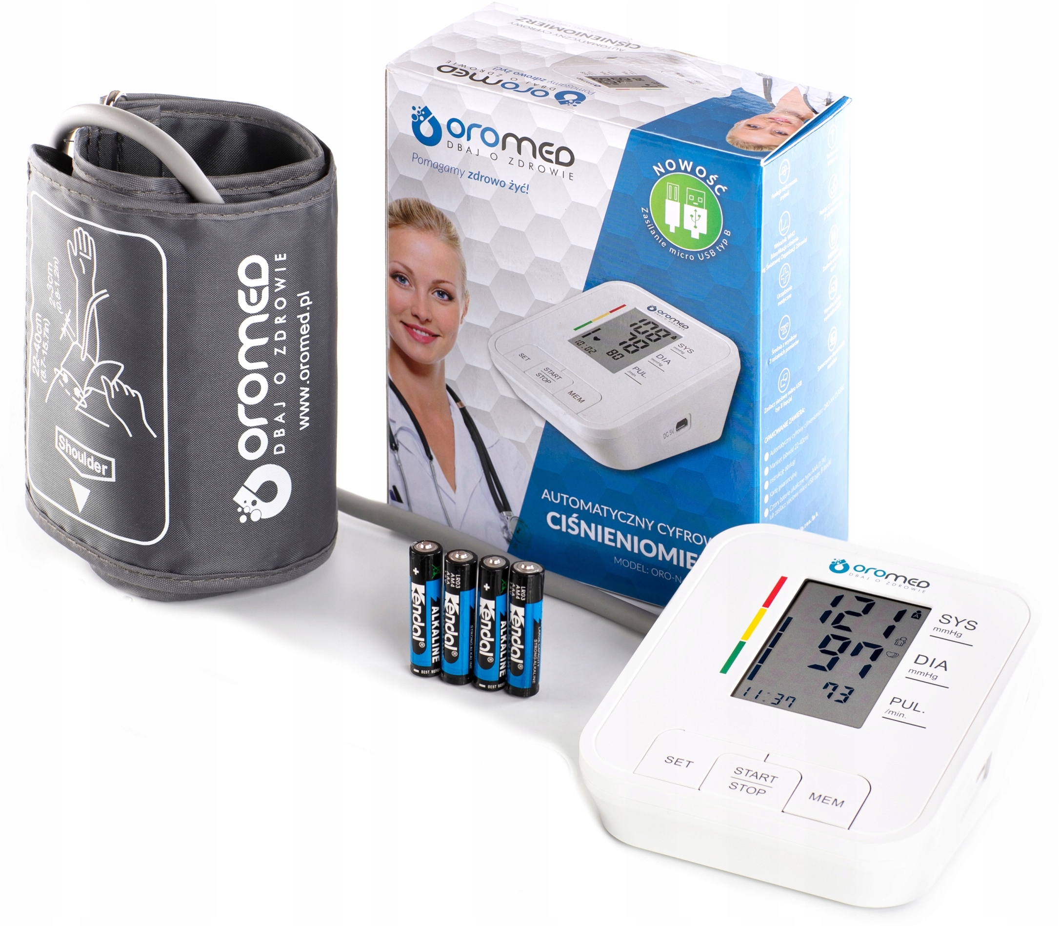 Ciśnieniomierz cyfrowy Oromed ORO-N4 Classic