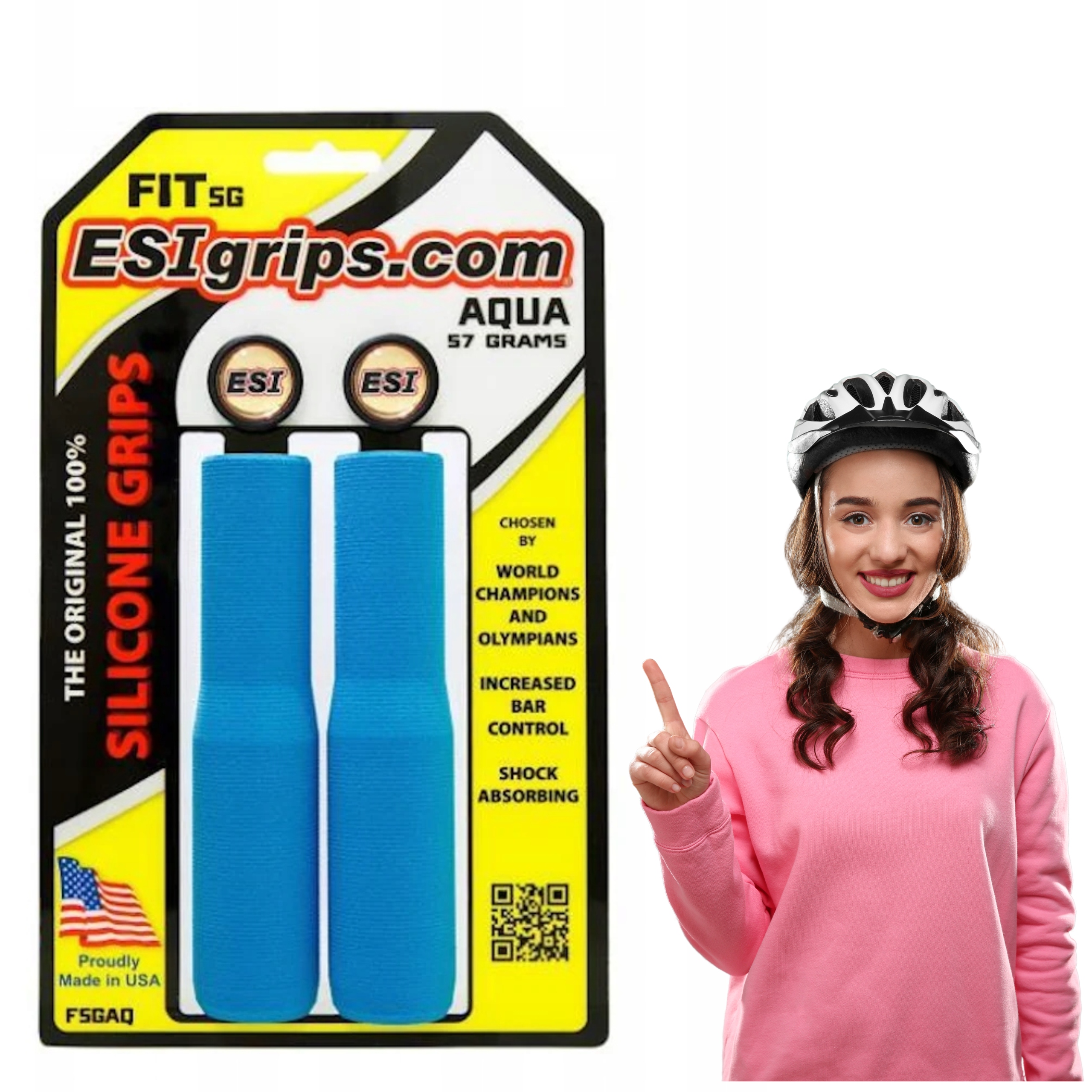 Gripy na kolo Esi Fit Sg aqua
