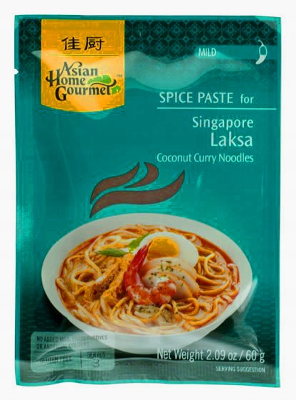 

Pasta Singapore Laksa 60 g. pyszna zupa Sushi Sam