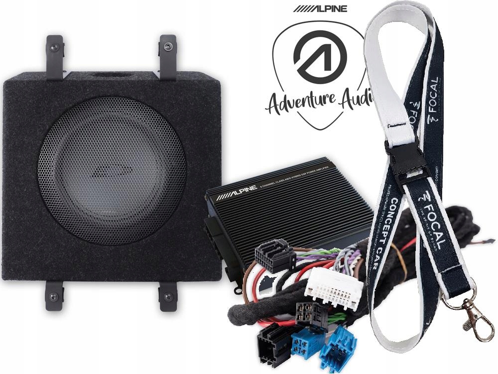 ALPINE SPC-W84AS907 (SUBWOOFER +WZMACNIACZ DSP) - MERCEDES SPRINTER 907/910
