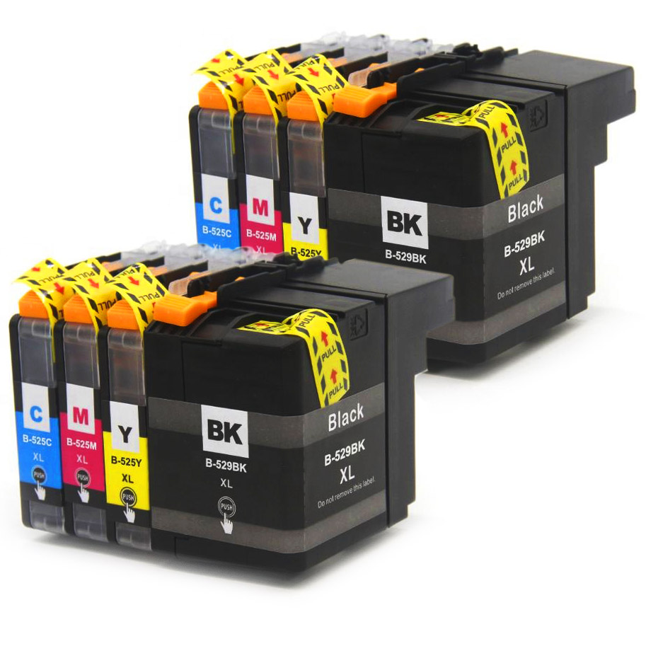 

Tusze Do Drukarki Brother DCP-J105 J100 MFC-J200