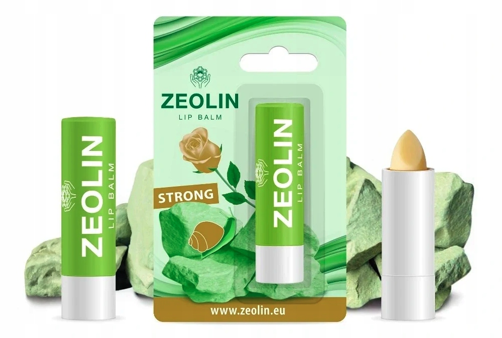 Zeolin Balzám na rty regenerační silný se zeolitem, šnekem a růží
