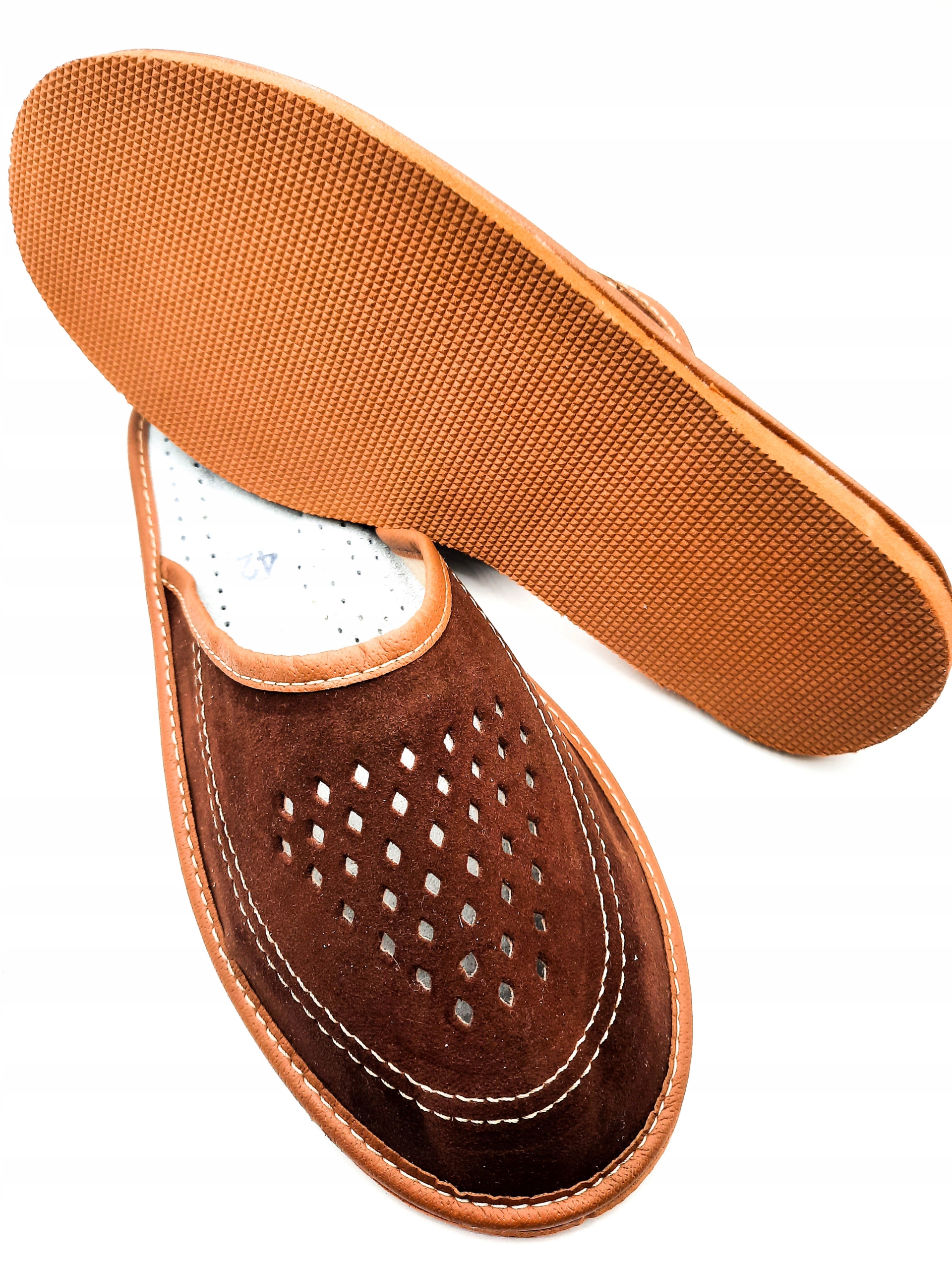 KAPCIE GÓRALSKIE ZAMSZOWE - MĘSKIE Marka inna