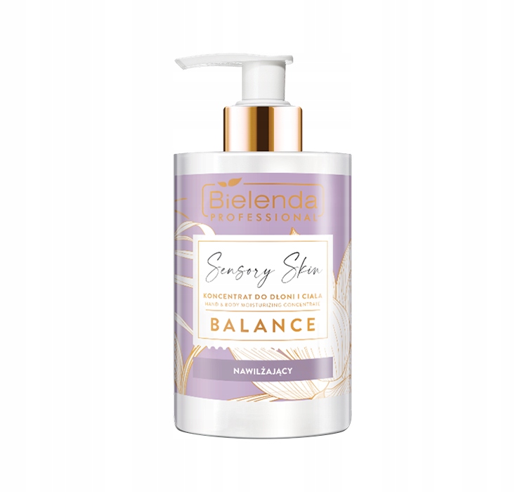 Koncentrát na ruce a tělo Bielenda Sensory Skin 300 ml