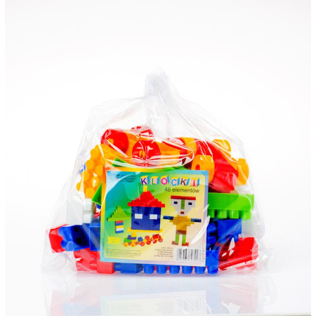 

Diplo Klocki plastikowe 46 elementów