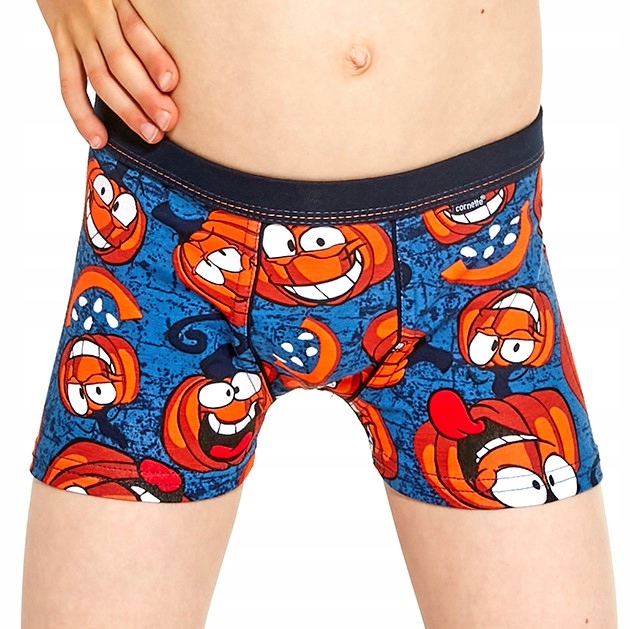 

Bokserki chłopięce 146/152 Cornette Pumpkin 700