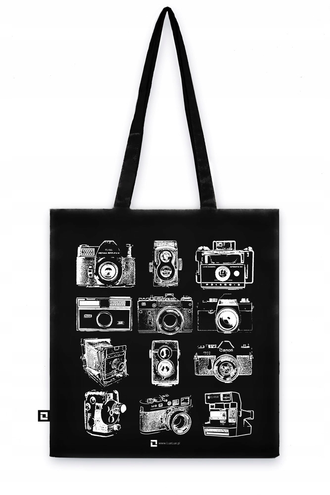 

Torba organiczna czarna eko Aparaty Analogowe Lue