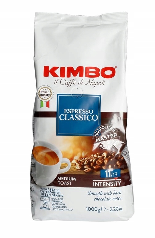 Levně Káva zrnková káva Kimbo Káva zrnková espresso classico 1000 g 1 kg