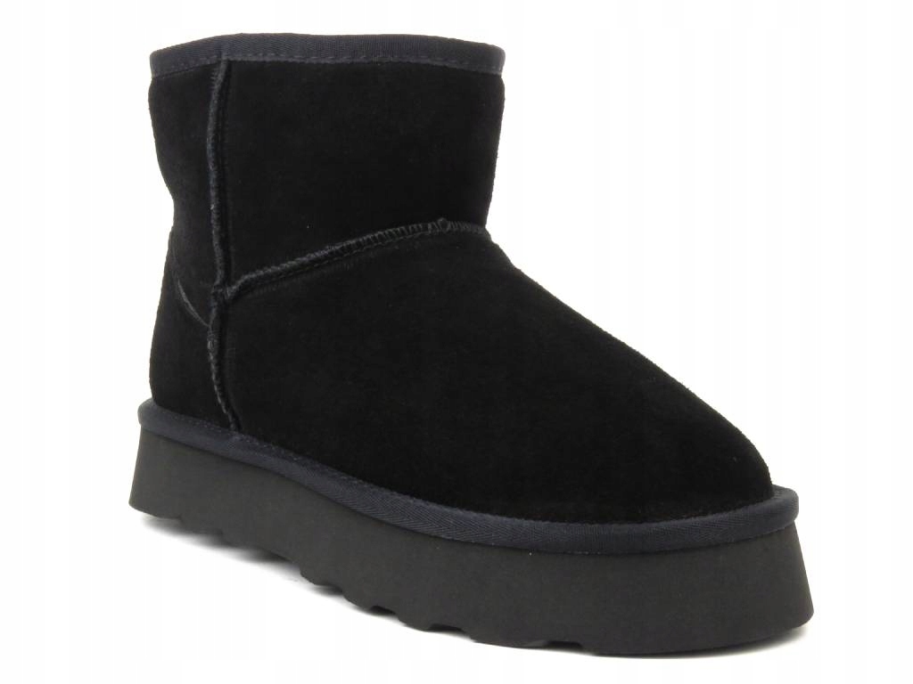 ŚNIEGOWCE BOTKI DAMSKIE POTOCKI 23-37060 CZARNE Marka Potocki