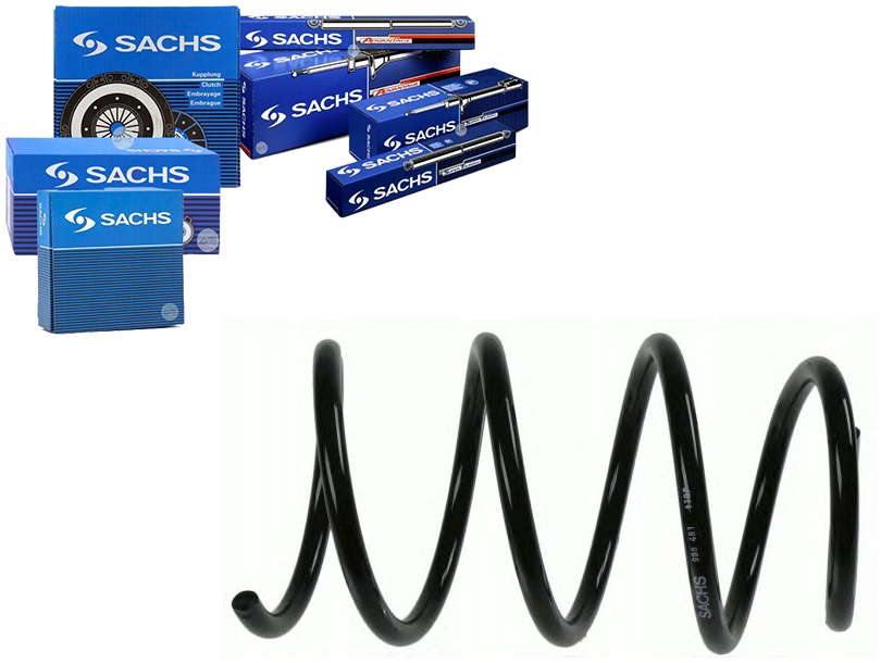 Pružina Zavěšení Sachs 31336769005 6769005 630