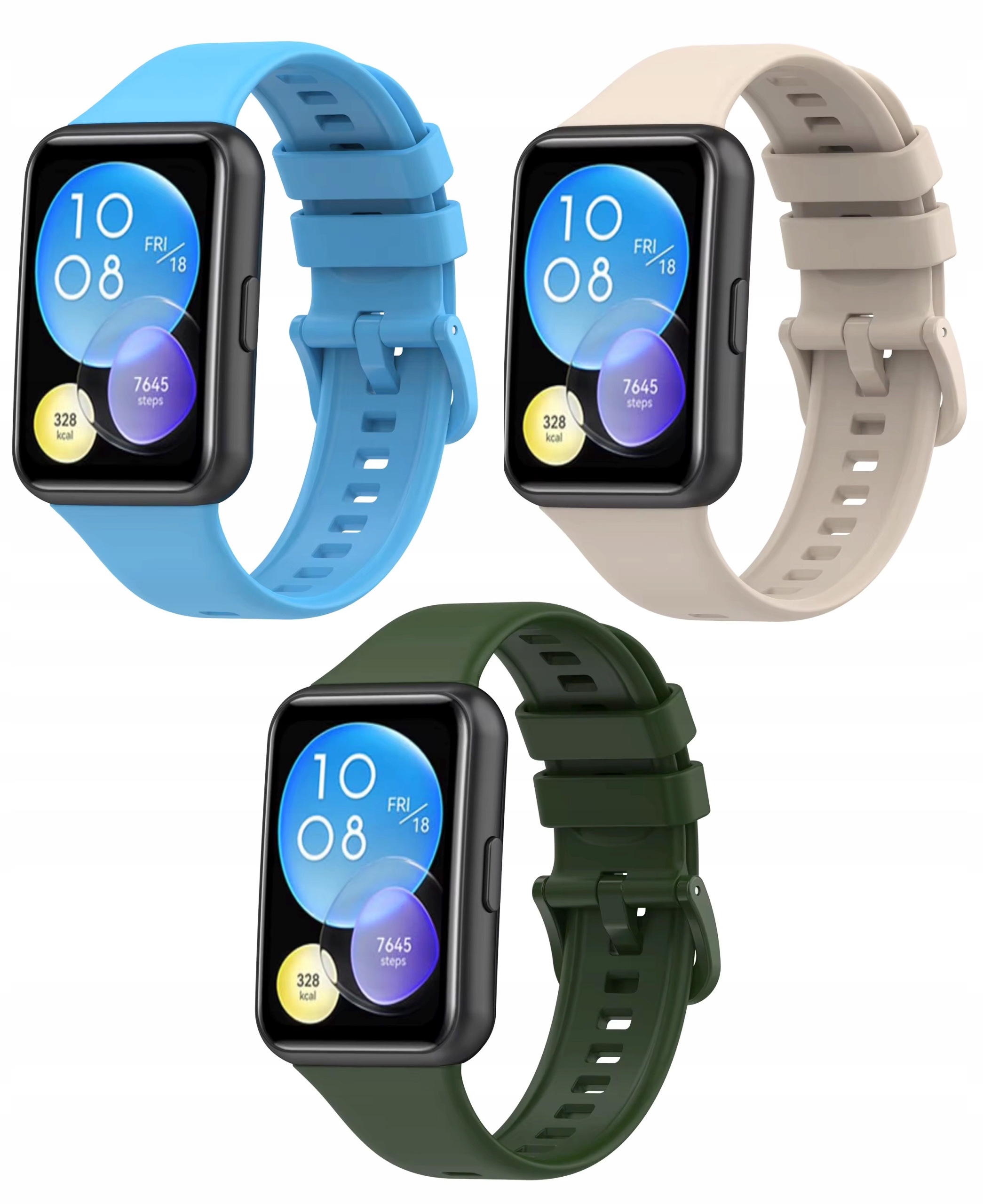 3x PASEK OPASKA DO HUAWEI WATCH FIT 2 | DUŻO KOLORÓW