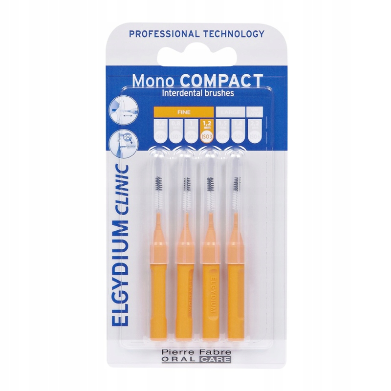 

Elgydium Mono COMPACT-3 szczoteczki międzyzębowe