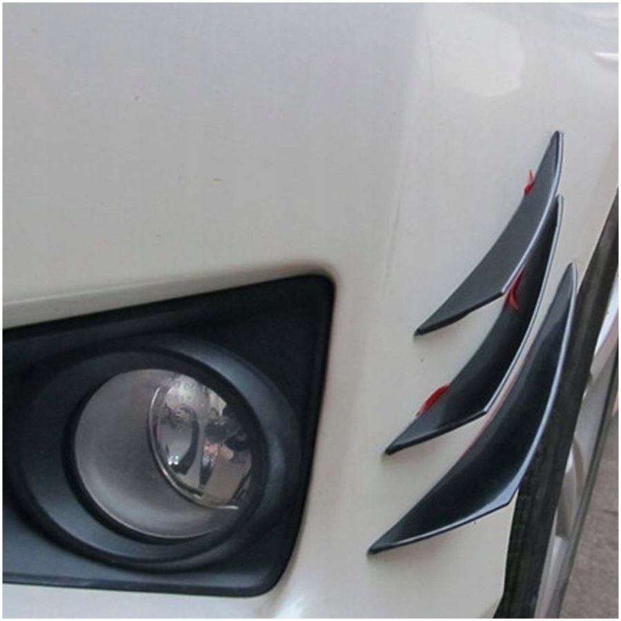 UNIWERSALNE DOKŁADKI płetwy na przedni zderzak x6 EAN (GTIN) 4048936532321