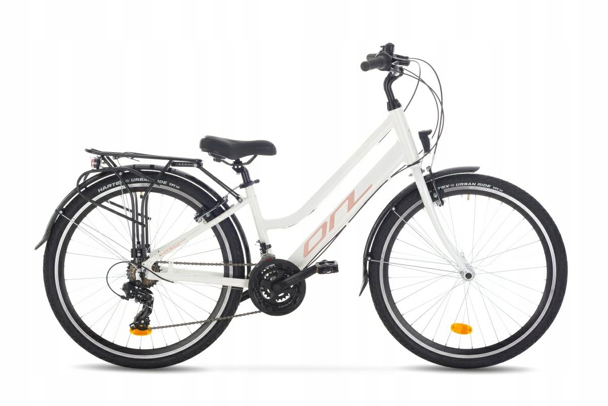 Rower Onilus 26" Calista roz.15" Biało-złoty 2026