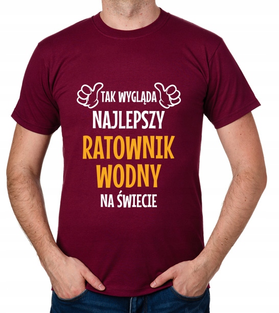 

koszulka Najlepszy Ratownik Wodny prezent