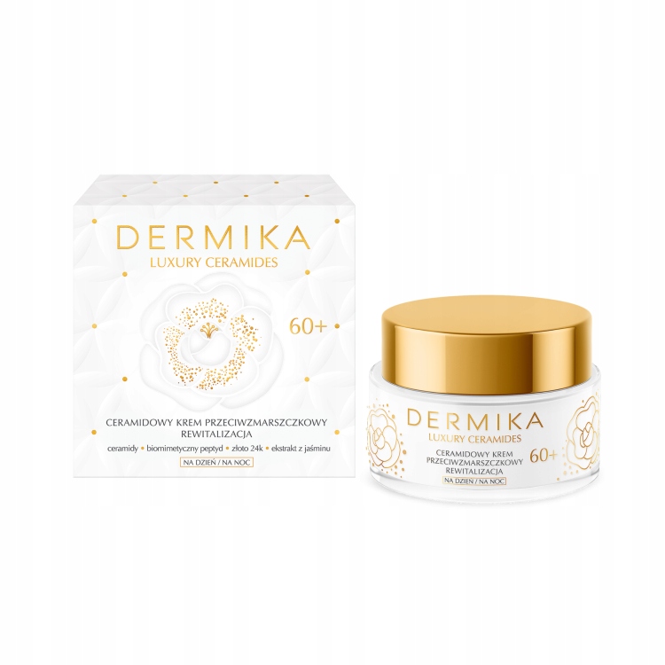 Dermika Ceramidový krém proti vráskám 60+ den/noc Revitalizace