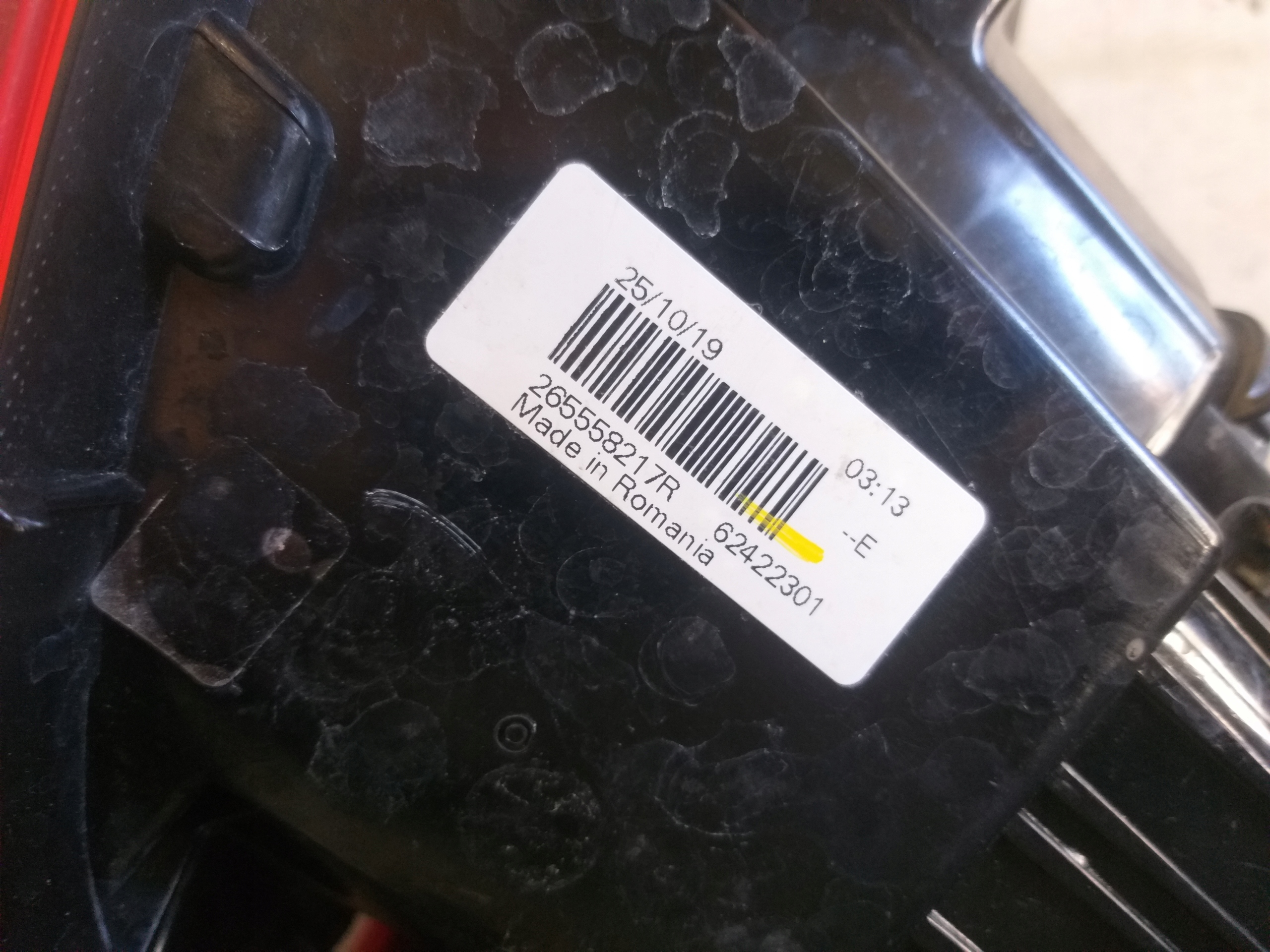 LIGHT REAR PART LEFT DACIA DUSTER II 2 18- 265558217R
