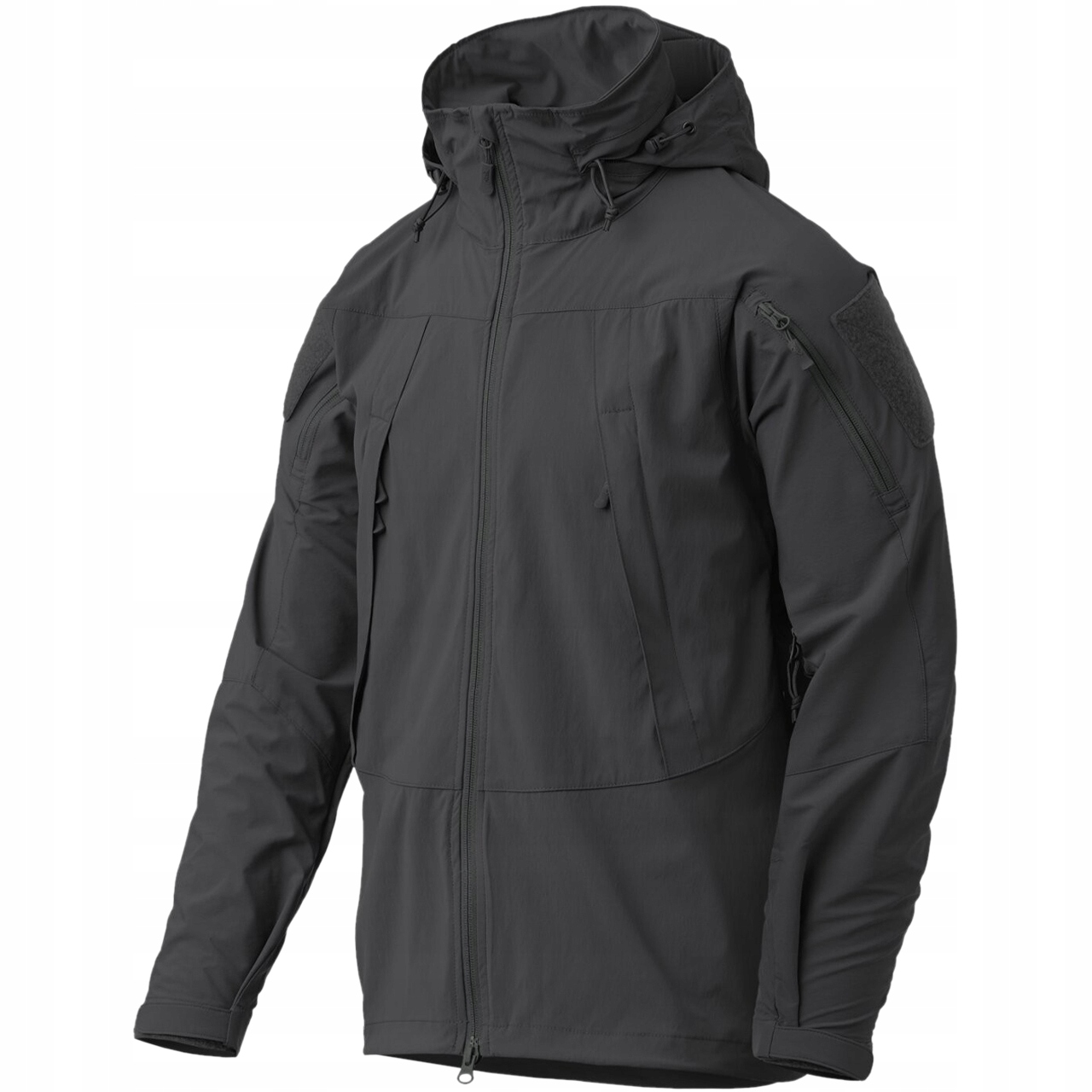 Pánská bunda s kapucí Helikon Trooper MK2 Storm Softshell Shadow Grey M