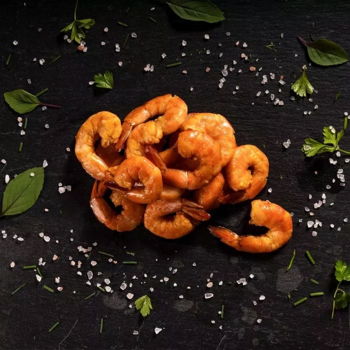 Levně Uzené krevety Kreveta vysoké kvality Uzené přirozeně 0,5 kg Eko