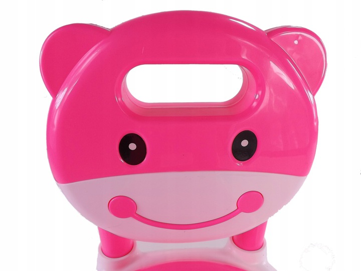 JEŹDZIK PCHACZ BAGAŻNIK OTWIERANY CHODZIK HIPCIO Kolor Różowy