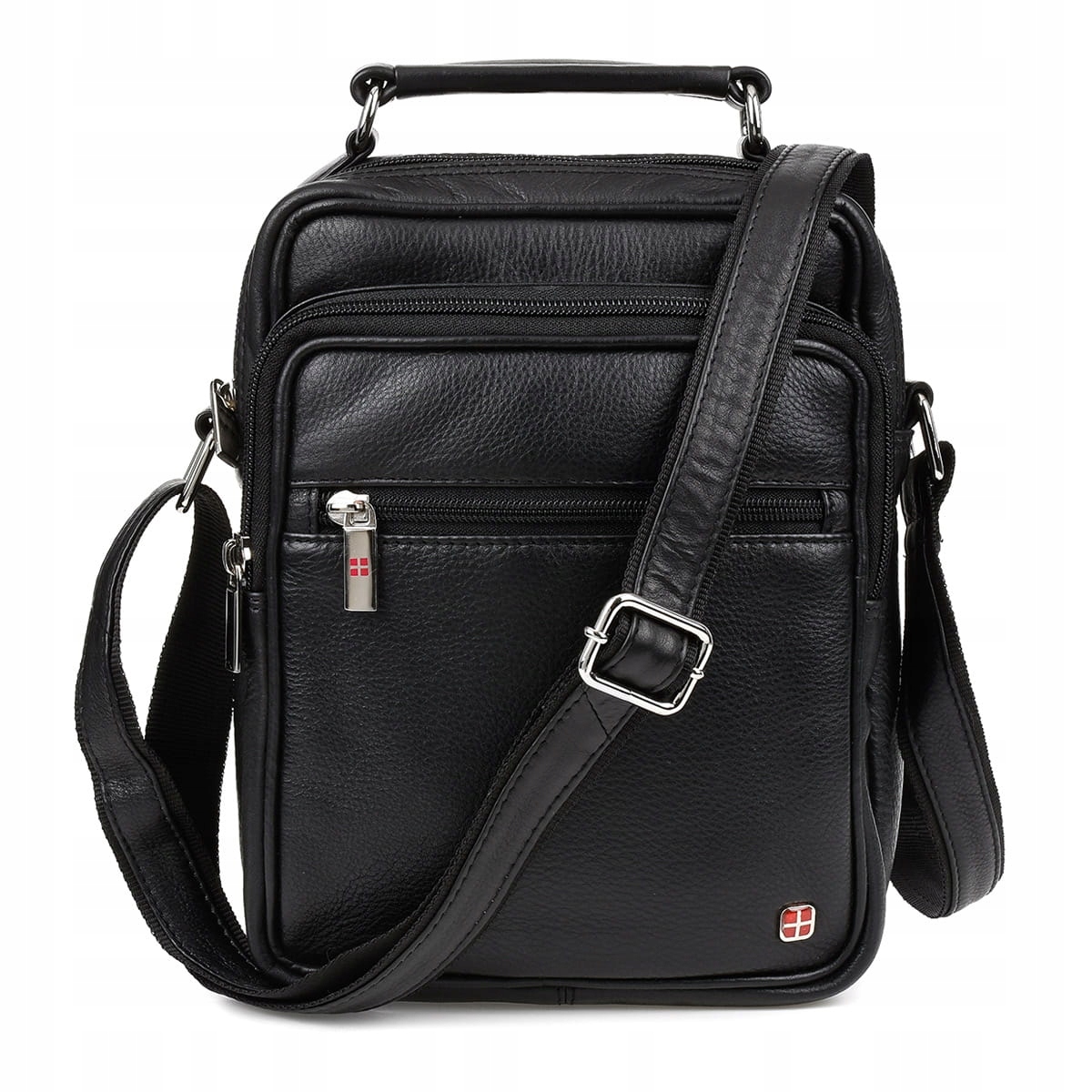 Pánská kožená taška Albatross černá