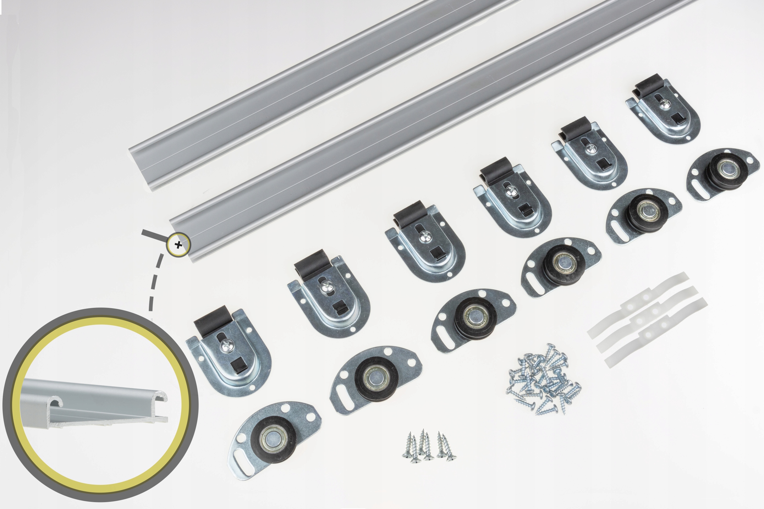System drzwi przesuwnych do szaf ATU TWIN 2,4/3D