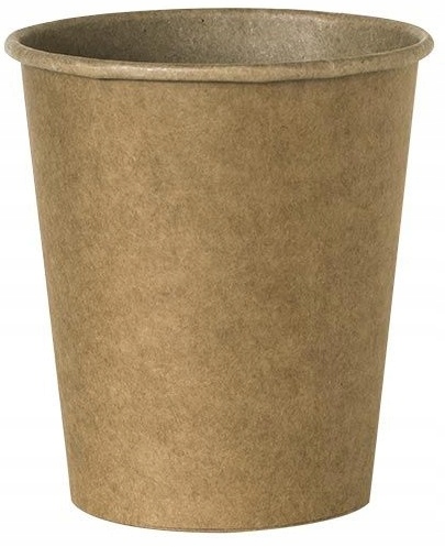 KUBKI PAPIEROWE DO KAWY NAPOJÓW KRAFT 250ML 100SZT ( + opłata produktowa)