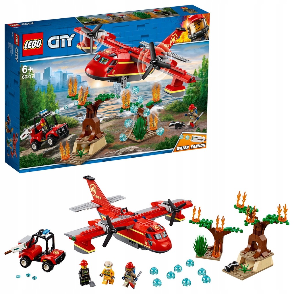 LEGO CITY 60217 SAMOLOT STRAŻACKI Marka LEGO