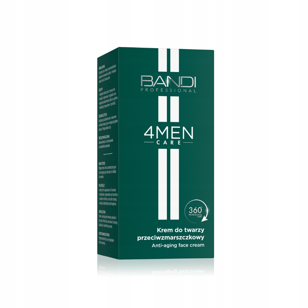 BANDI 4MEN Care Krem do twarzy przeciwzmarszczkowy Kod producenta MEX04
